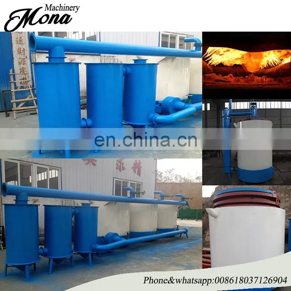 Good Quality Hoist Type Wood Charcoal Making Furnace for Continuous Carbonization/Wood Charcoal Carbonization Stove