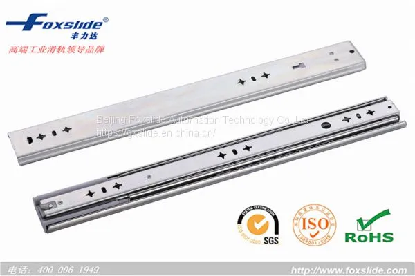 113KG Heavy Duty Side Rail for Trolley Drawer 53mm Drawer Slide Bayonet photo-2