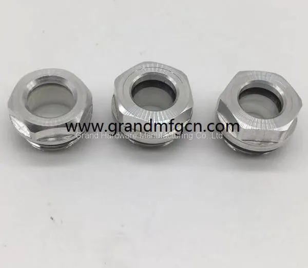 BSP Blower Aluminum Oil Sight Glass G3/8