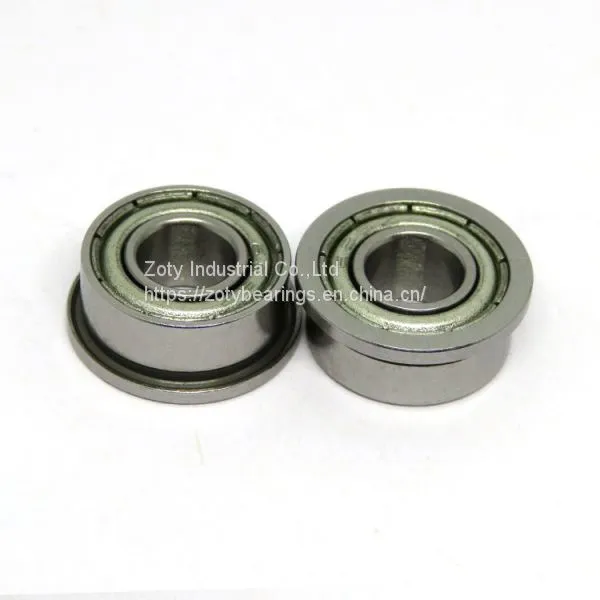 F605ZZ 5x14x5mm Flanged Miniature Ball Bearing for RC Engine