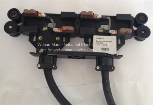 March Busbar Accessories 40A Electric Current Collector for Enclosed Conductor Busbar photo-4