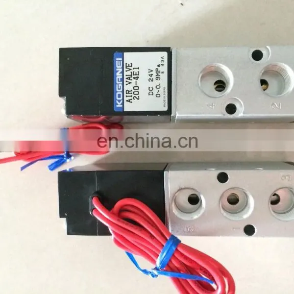 Koganei Solenoid Valve 200-4E1 DC24V photo-3