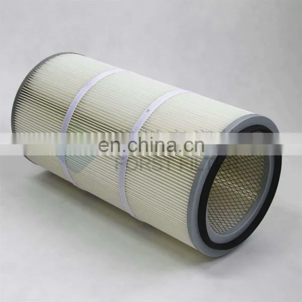 Spun Bond Polyester Membrane Industrial Dust Filter Cartridge photo-2