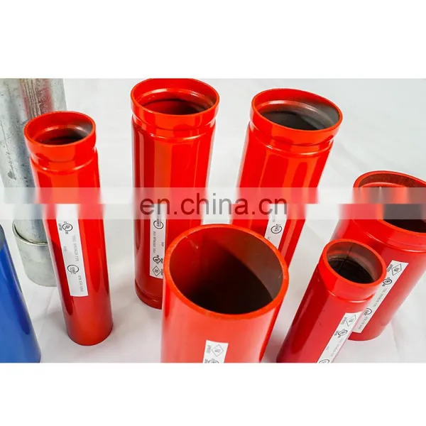 Weifang East SCH10 Hot Gal Grooved Fire Fighting Seamless Steel Pipe and Pipe Fittings photo-4
