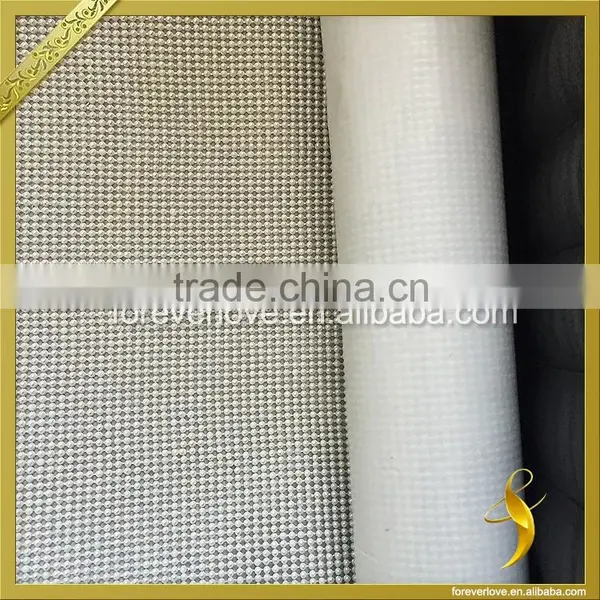 Aluminum Base Hotfix Glue Plastic Crystal Pearl and Rhinestone Mesh Trimming 24cmx40cm FRM-158 photo-3