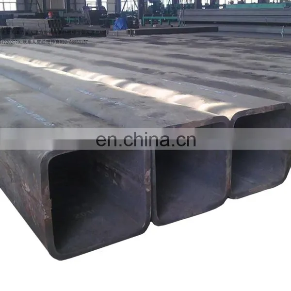 Construction Structure Square Rectangular Black Steel Pipes ERW Tubes photo-6