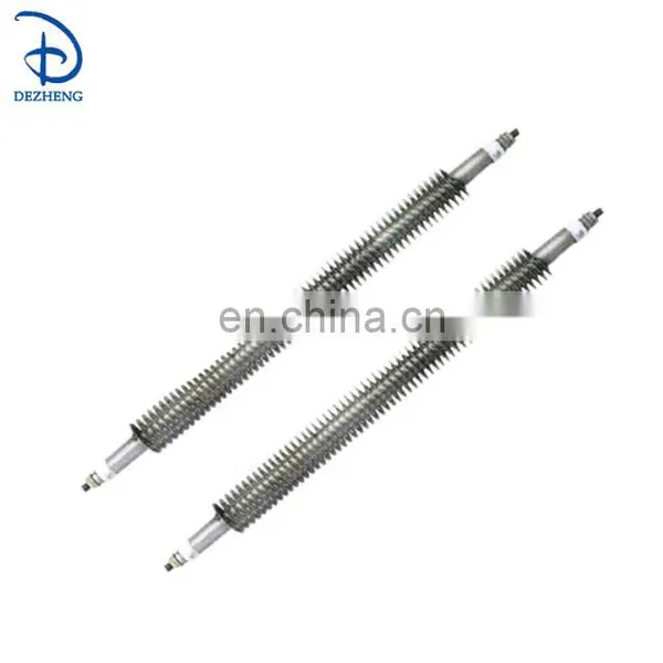 230V 1500 1 Meter Finned Heater Spiral Heating Element for Air Duct photo-2