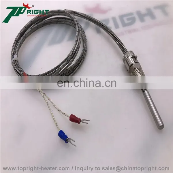 K Type Probe in Probe in 6x30mm With Stainless Steel Wire and Bayonet photo-2