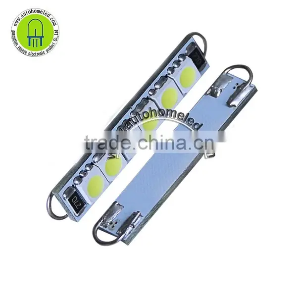 Car Led Rigid Loop 44mm 5050 6SMD LED Bulbs Door Lights Festoon Dome Light Car Dome Light photo-2
