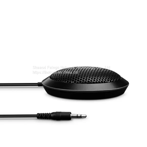Desktop USB Hotrain FX108 Omnidirectional 360 Degree Voice Pickup Electric Condenser Microphone Speakerphone For Meeting, Online Class, Voice Record, Interview photo-3
