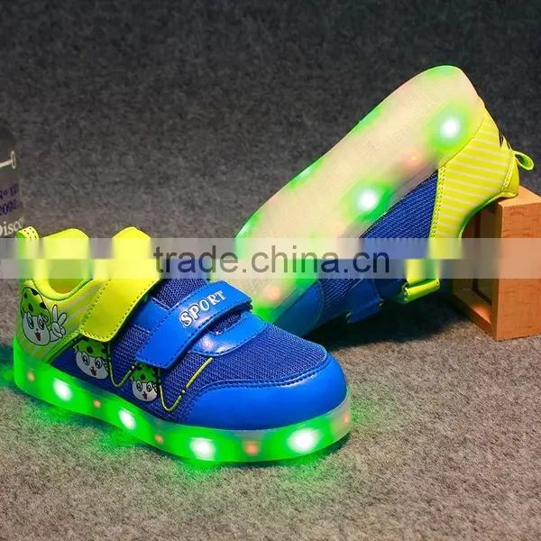 2016 LED Light up Shoes USB Charging Luminous Sneakers Shoes Most Popular Express photo-2