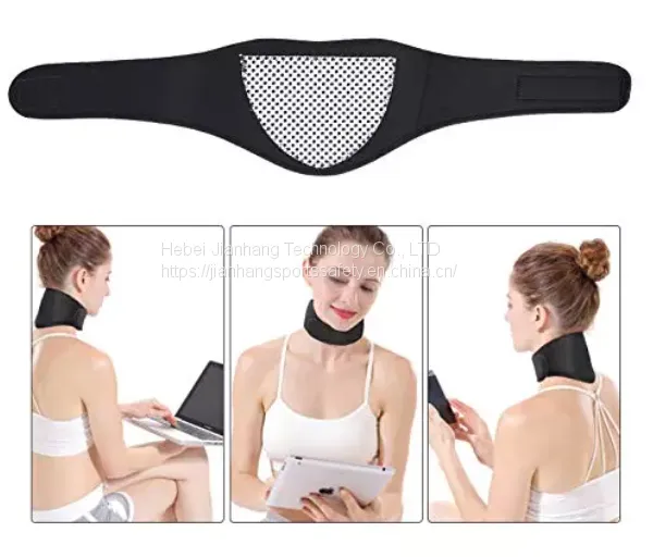 Tourmaline Heating Neck Support Heating Magnetic Neck Support Wrap Tourmaline Neck photo-4