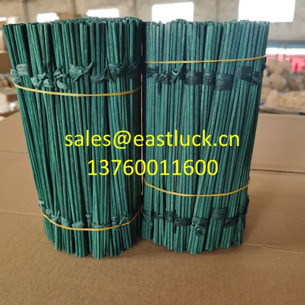 Dyed Green Diffuser Reeds, Round Rattan Core Sticks, Reed Diffuser, photo-2