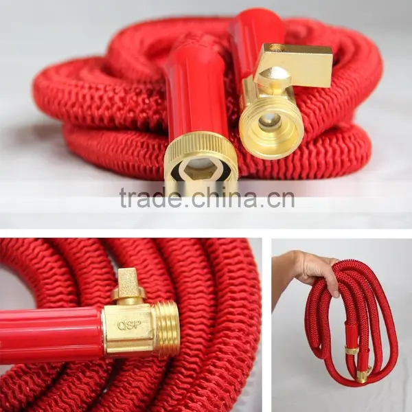 Best 25' Expanding Hose, Strongest Expandable Garden Hose on the Planet. Solid Brass Ends, Double Latex Core, photo-2