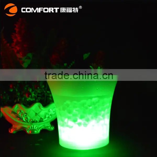 Plastic Material Waterproof Color Changing LED Party Bar Ice Bucket photo-6