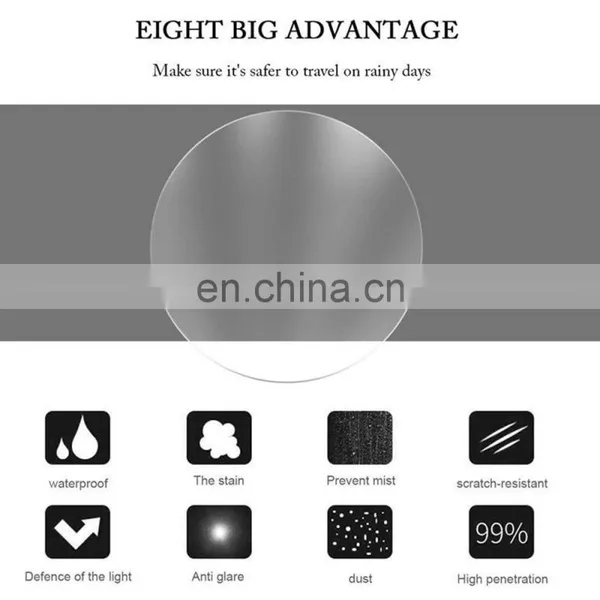 Cartaoo Car Rearview Mirror Window Nano Coating Rainproof Anti-Fog Protective Film Waterproof Membrane photo-4