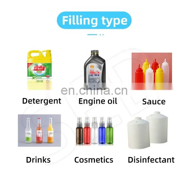 Factory Price Automatic Portable 4Head 100Ml Liquid Filling Machine photo-2