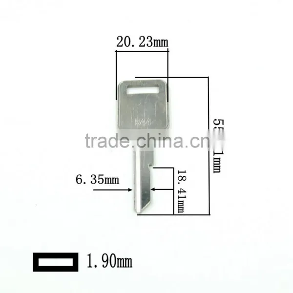 B44 High Quality Car Key Blank photo-2