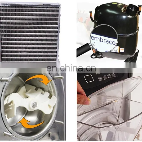 China Commercial Small Hard Ice Cream Machine photo-4