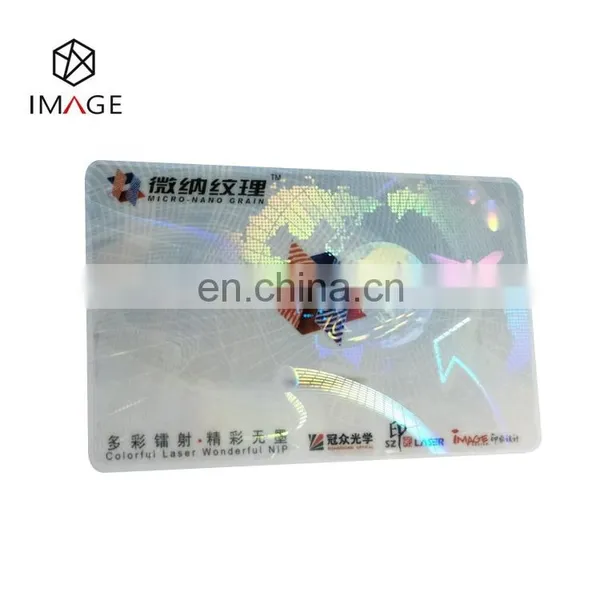 30 Micron Custom ID Card Hologram Overlay photo-2