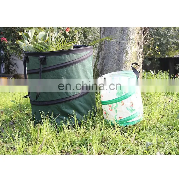 Waterproof Lawn Bags Reusable Heavy Duty Large Pop up Yard Bag photo-2