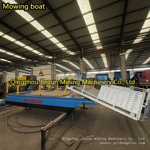Water Plants Cutting Machine, Water Grass Harvester Vessel photo-3
