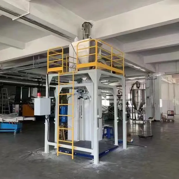 1000kg Per Bag Fertilizer Paste Material Ton Bulk Bag Auto Weighing Packing Machine Model 02 photo-4