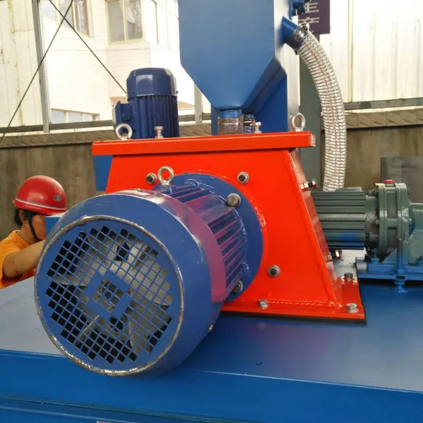 Casting Machinery Rubber Conveying Small Single-Door Crawler Shot Blasting Cleaning Machine HQ326-A photo-4