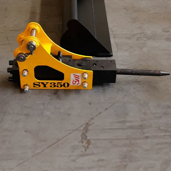 Excavator Concrete Crusher Attachment With Replaceable Wear Parts, Low Maintenance Demolition Solution
