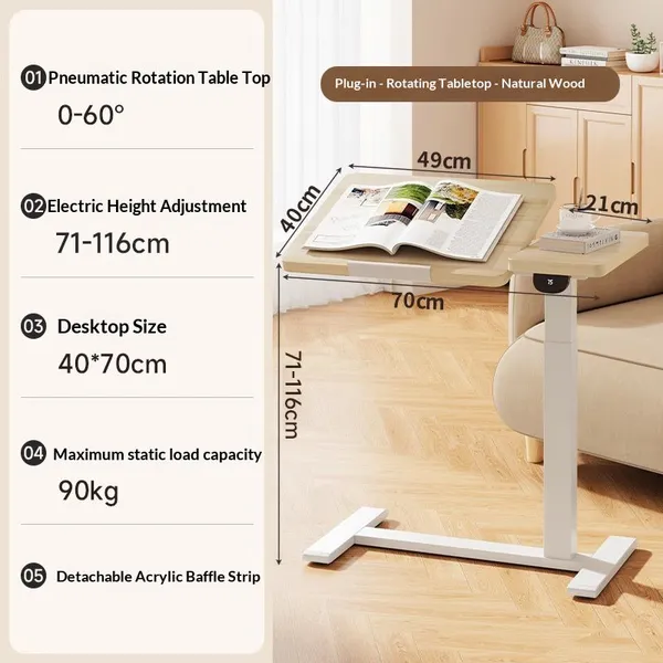 Morden Furniture Working Office Furniture Meeting Lifting Desk Adjustable Desk Office Table photo-3