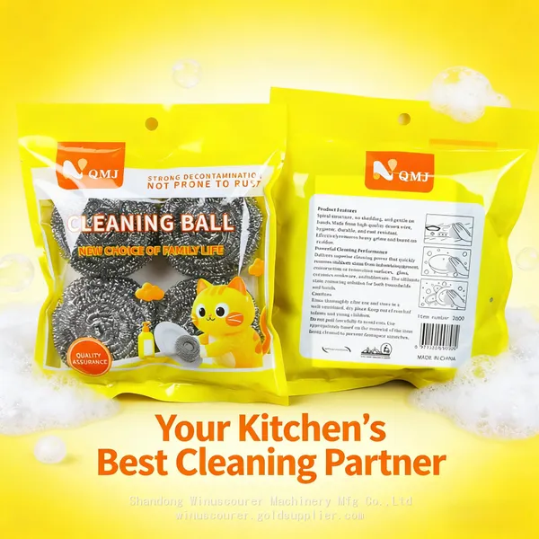 Kitchen Clean Scourer Large Size Stainless Steel Scourer for Household Clean photo-2