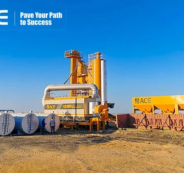 ACE Group MAP160 160 t/h High Capacity Mobile Asphalt Plant: Continuous Integrated Asphalt Mixing Plant for Highway and Infrastructure Projects