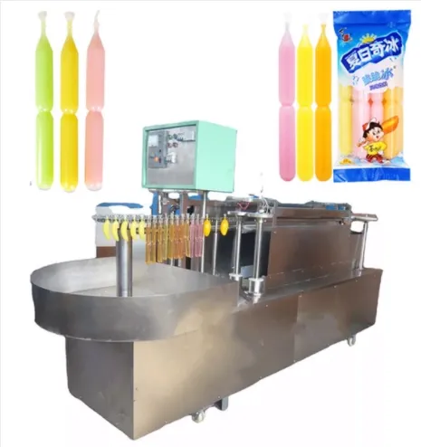 2000 Pcs/h Milk Stick Ice Pop Filling Sealing Machine