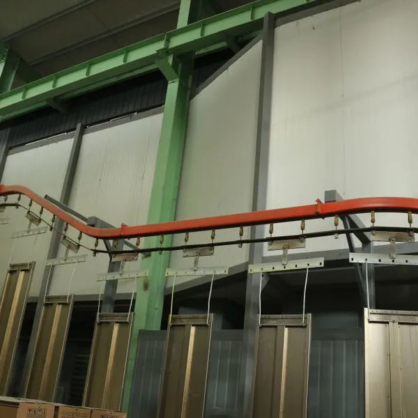 Full Automatic Powder Coating Line Mechanical Equipment High Efficiency Spraying System