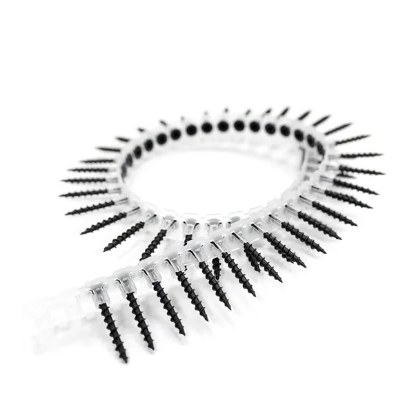 Professional Grade Collated Drywall Screws Coarse Thread Black Phosphate Plastic Strip, Compatible With All Major Screw Guns, Factory Wholesale Price photo-5