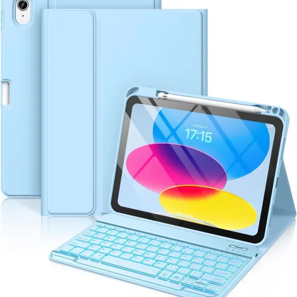 Pencil Cover Wireless Backlight Keyboard Case for Huawei Matepad SE 11,For Matepad Air 11.5 Inch,Matepad Air 12 Inch,Matepad Pro 11 2024