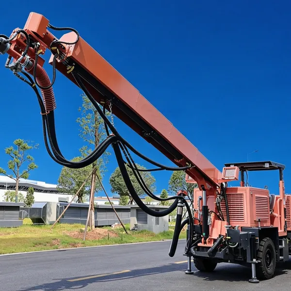 HP4 Shotcrete Sprayer for Mining Industry Chuangda Designed Concrete Spraying Machine for Underground Environments photo-3