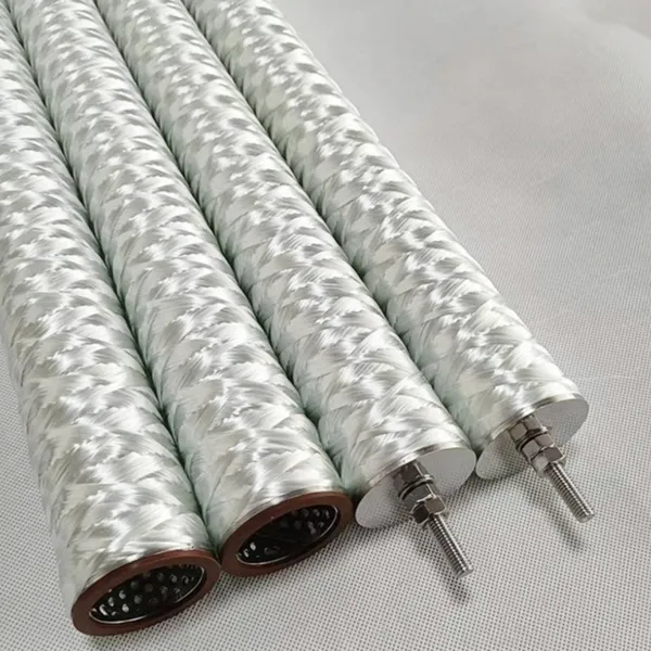 Custom Glass Fiber Filter Cartridge for Chemical Processing, 0.5 Micron, 250°C, 304 SS, ISO Compliant photo-3