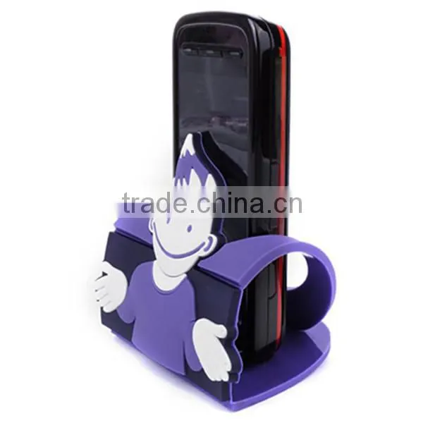 Advertising Promotional Pvc Mobile Phone Holder/ Phone Stand photo-2