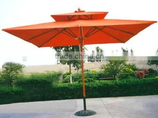Top Quality Hotel Wooden Umbrella photo-6