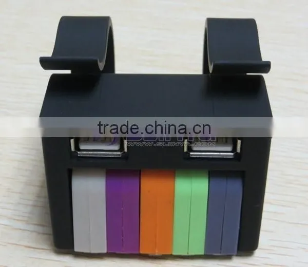 Multi-TT Mode Micro USB 7 Port Hub With Convenient Mini-B Connector photo-2