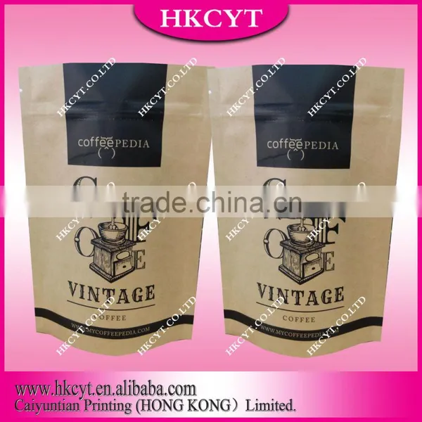 2015 New Products Best Selling Heat Seal Kraft Paper Bags for Food From China photo-5