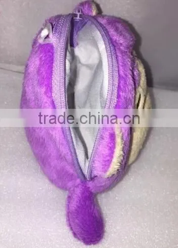 Free Sample 2015 Hot Sale Monkey Coin Purse/plush Monkey Coin Purse photo-3