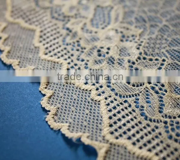 2016 Guipure Eyelash Lace Fabric for Dress,cheap Trimming Embroidered Lace Fabric photo-4