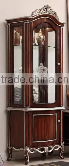 AC-6014 high quality solid wood one door decoration cabinet