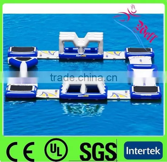 Commercial Inflatable Island and Float / Floating Inflatable Water Island for Kids and Adults Quality Choice photo-2