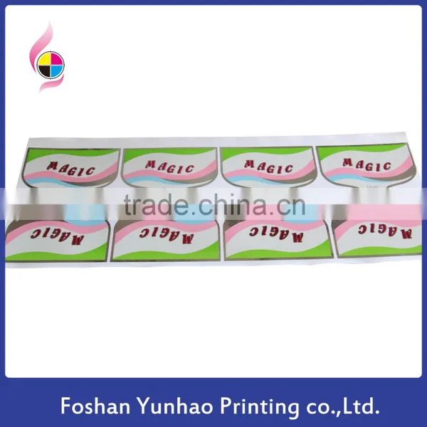 Sanitary Towel Sticker Pearlised Film Lable Sealing Sticker Label