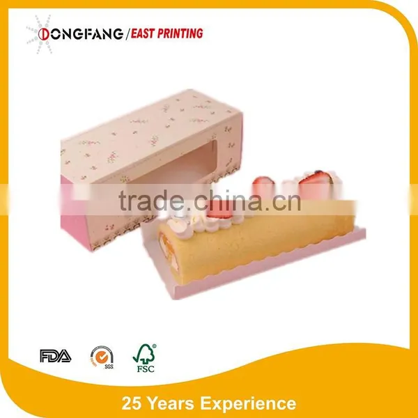 Custom LOGO Pintingpaper Cupcake Packaging Box Cheap Paper Cake Box photo-5