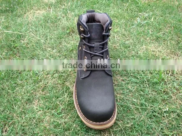 2016 Genuine Leather Safety Work Shoes Leather Working Shoes photo-2