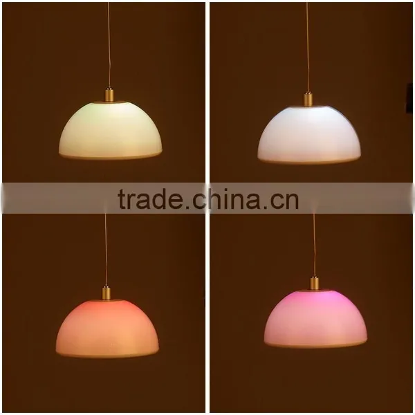 Modern New Design Wooden Pendant Lamp Modern Fancy Design LED Pendant Light JK-862-M Color Change Mood Light Magic Pendant Light photo-3